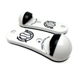 Indoor Snowboard Storage- Hangtime Snowboard Wall Mount- White